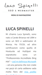 Mobile Screenshot of lucaspinelli.it
